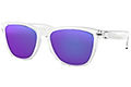 Oakley Frogskins Clear Prizm Violet Sunglasses